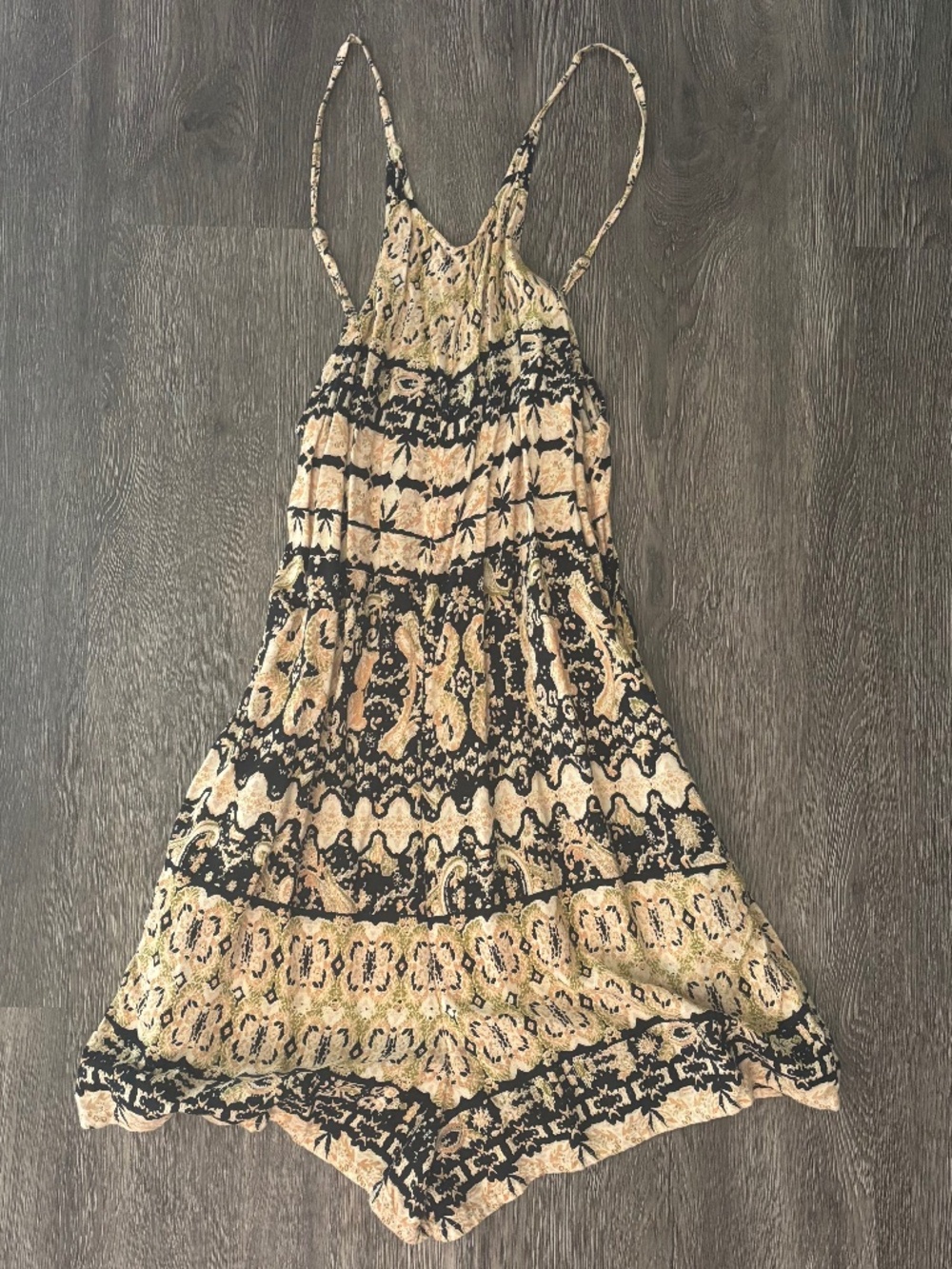 Boho bohemian romper beach beachy coastal aesthetic hippie brandy pacsun cute